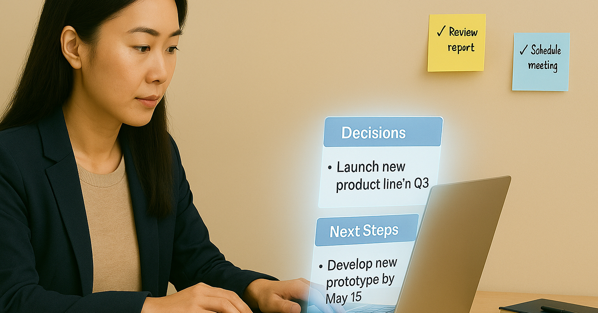 Meetings That Run Themselves (Almost): AI Tools for Smarter Collaboration